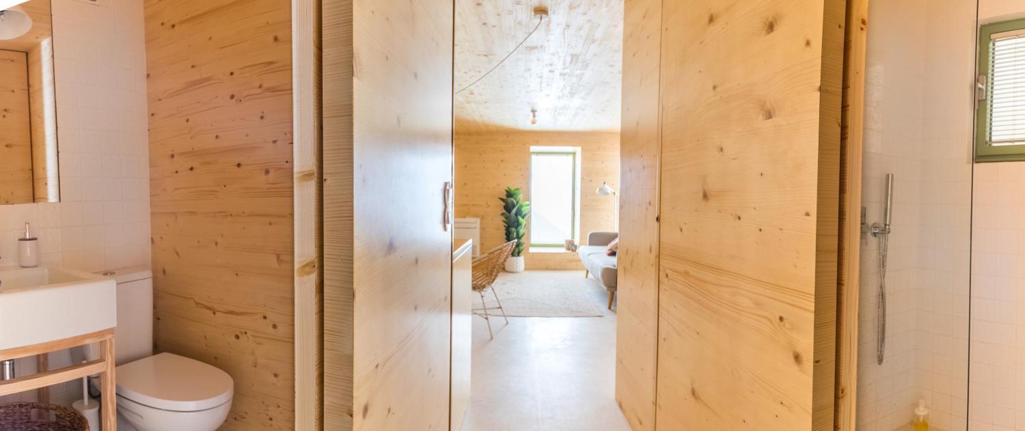 דירות פורטו Macario Wood House מראה חיצוני תמונה